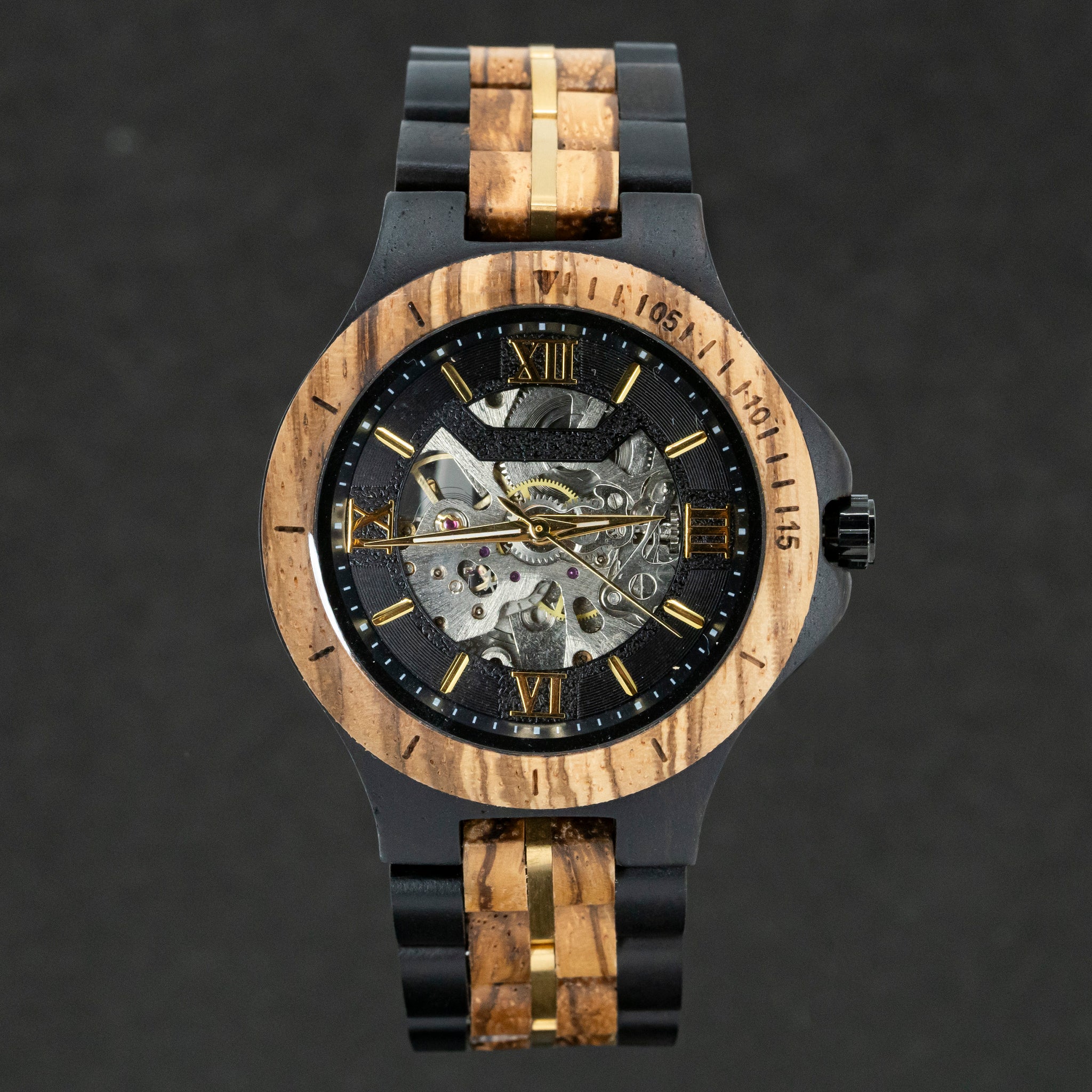 Automatic Men's TimberWood wooden watch